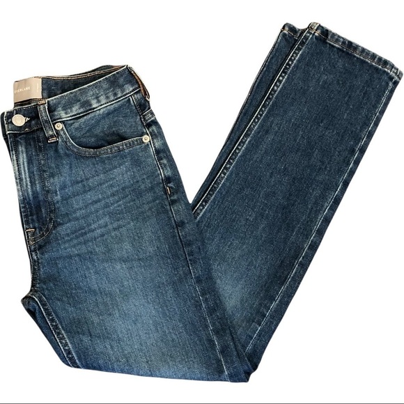 EVERLANE High Rise Straight Leg Cropped Jean | Sz 24 - Picture 6 of 9